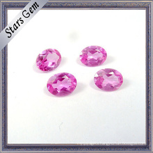Top Quality #2 Pink Color Synthetic Ruby for Jewellery